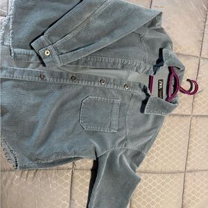 Zara corduroy shacket